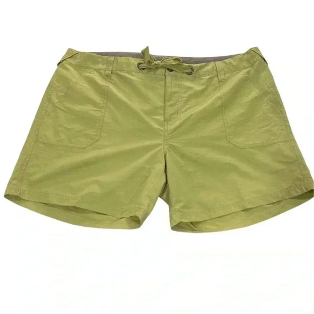 Columbia Mens Athletic Shorts Yellow Size XL